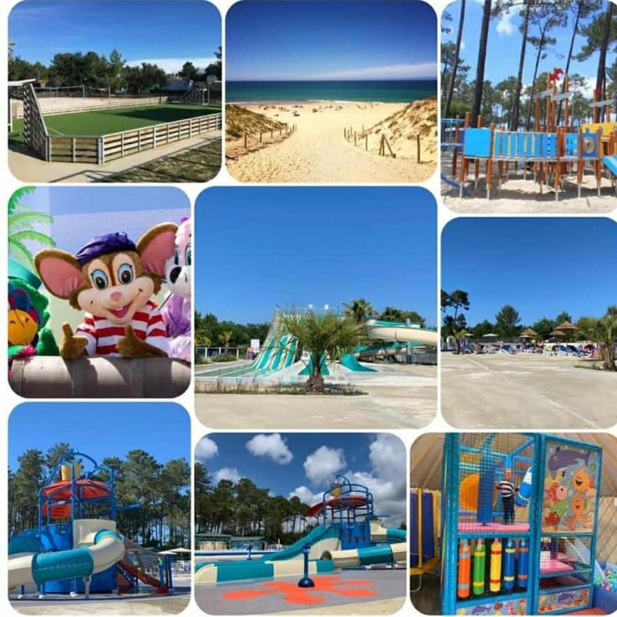 Camping Des Dunes De Contis Mobilhome 3Ch, Сен-Жюльен-ан-Борн Экстерьер фото